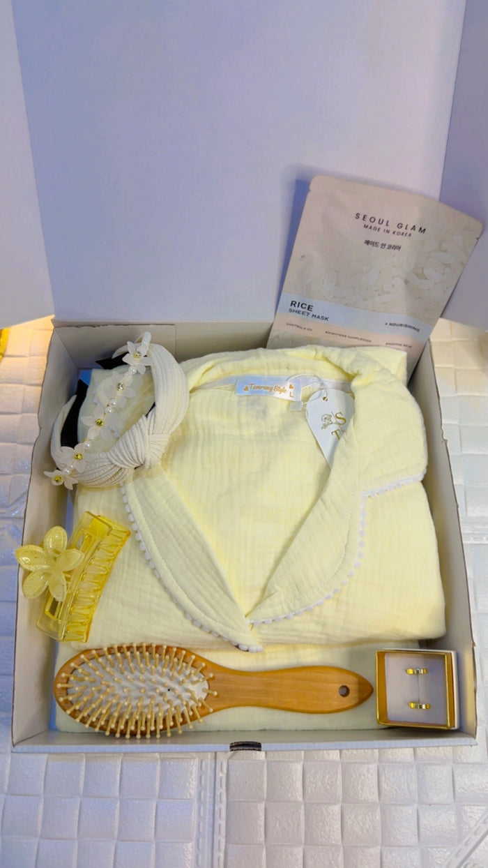 Coffret Pyjama Jaune