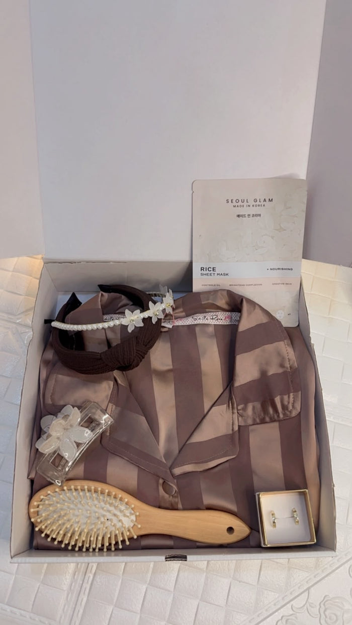Coffret Pyjama Marron