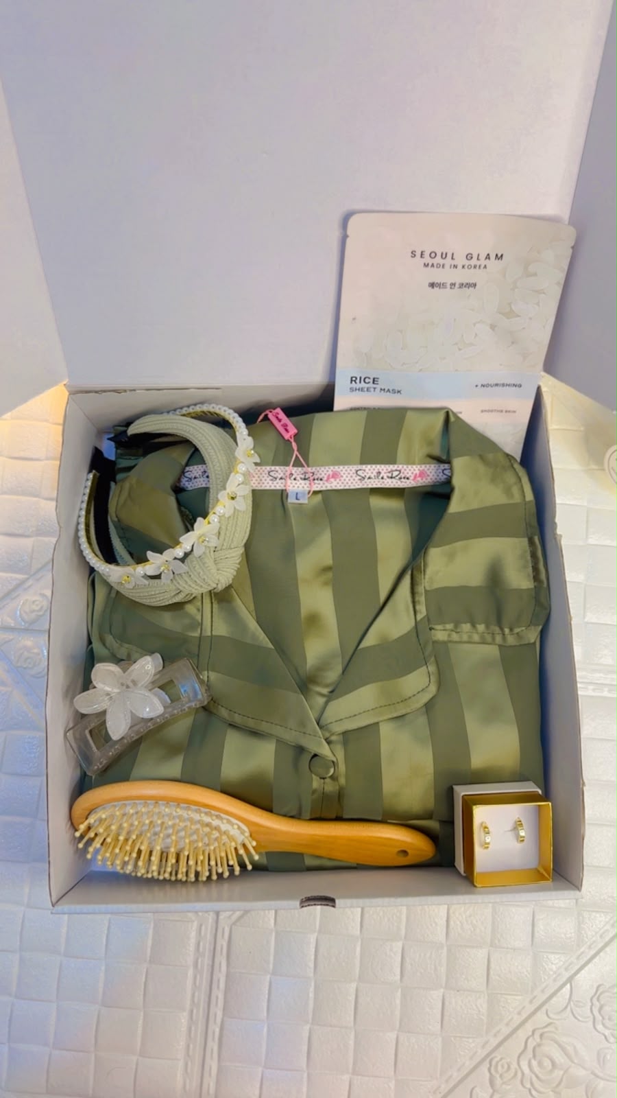 Coffret Pyjama Vert
