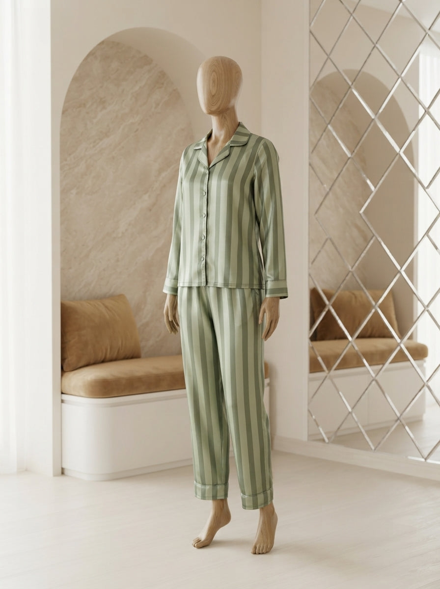 Pyjama Vert - debout